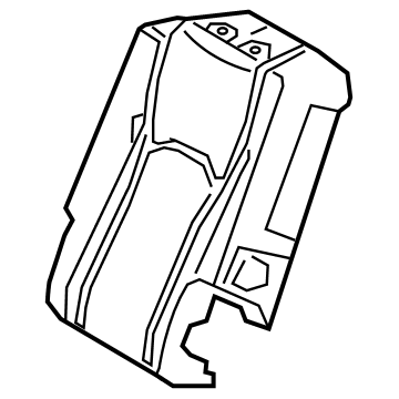 Lexus 71651-48300 Pad, Rear NO.1 Seat Back