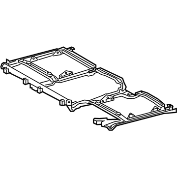 Lexus 79030-48020 Leg Assembly, NO.3 Seat