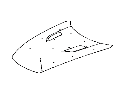 Lexus 53301-77020-B1 Hood Sub-Assembly