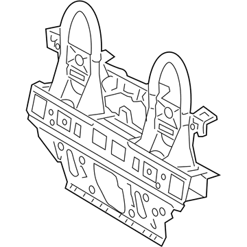 Lexus 64208-53010 Member Sub-Assy, Room Partition Cross