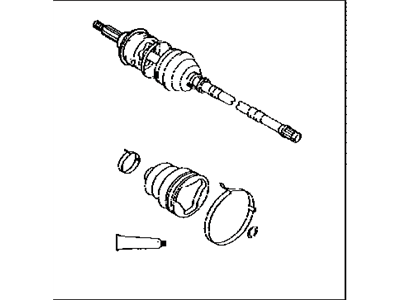 Lexus 43460-59815 Shaft Set, OUTBOARD