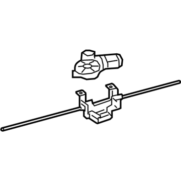 Lexus 63206-24030 Gear Sub-Assembly, Tilt