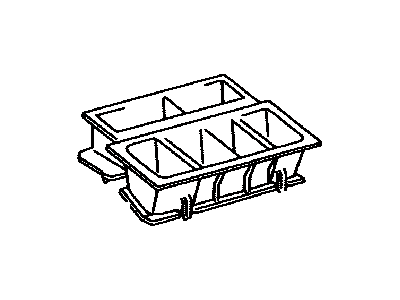 Lexus 55835-0E010 Duct, Heater To Register, Center