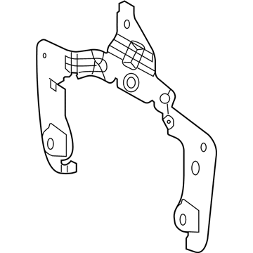 Lexus 88201-50010 Bracket Sub-Assembly, MILLIMETER Wave Radar Sensor