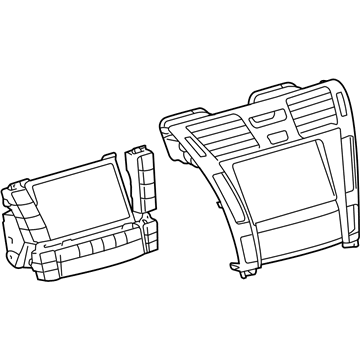 Lexus 86110-50440 Multi-Display Assy