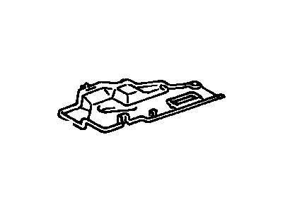 Lexus 55607-33040 Cover Sub-Assy, Instrument Panel Under, NO.2