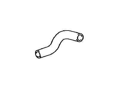 Lexus 16572-31410 Hose, Radiator, NO.2