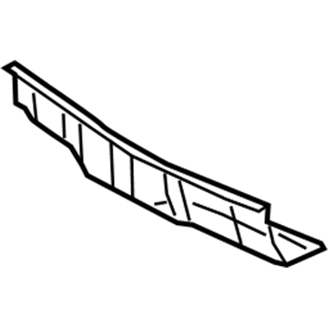 Lexus 57653-11040 Member, Rear Floor Cross