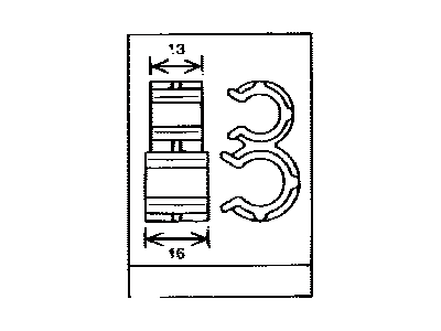 Lexus 90464-00766 Clamp