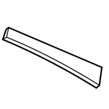 Lexus 75762-75011 MOULDING, Rear Door Window Frame