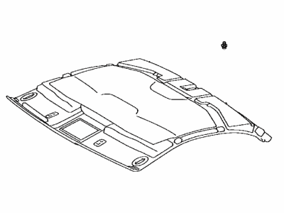 Lexus 63310-77010-C1 Headlining Assy, Roof