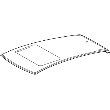 Lexus 63111-78050 Panel, Roof