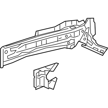 Lexus 57026-47020 Member Sub-Assembly, Front