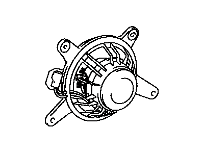 Lexus 86160-24420 Speaker Assy, Rear NO.2