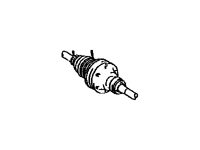 Lexus 43410-06170-84 Reman Cv Axle, RH