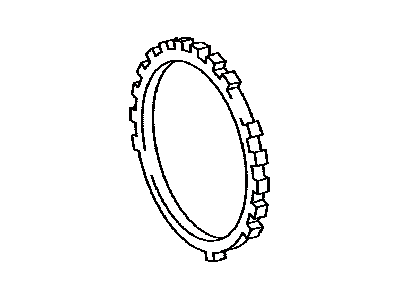 Lexus 35689-22010 Flange, Brake, NO.4