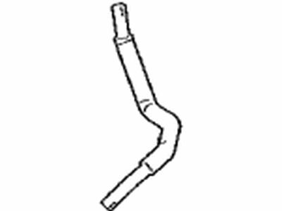 Lexus 16286-70020 Hose, Turbo Water, No