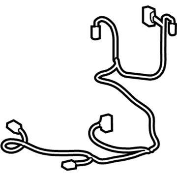 Lexus 82193-0E030 Wire, Rear Seat, RH