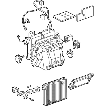 Lexus 87050-30020 Radiator Assy, Air Conditioner