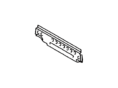 Lexus 57654-33010 Member, Rear Floor Cross, NO.3