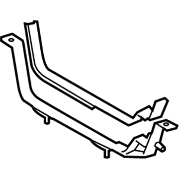 Lexus 77602-48080 Band Sub-Assy, Fuel Tank, NO.1 LH