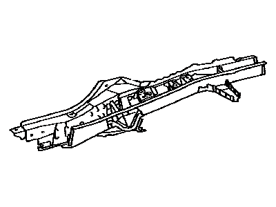 Lexus 57601-12A10 Member Sub-Assy, Rear Floor Side, RH