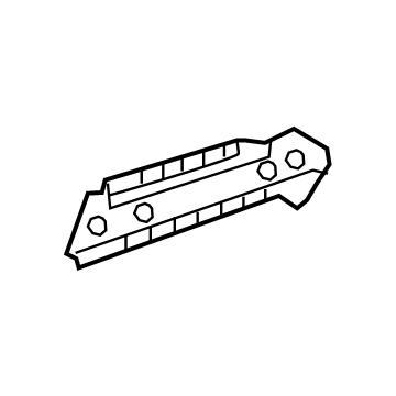 Lexus 61082-48030 Reinforce Sub-Assembly