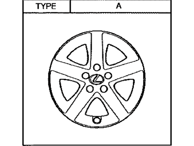 Lexus 42602-76010 Cap Sub-Assembly, Wheel