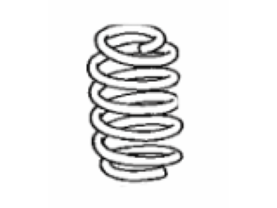 Lexus 48231-53320 Spring, Coil, Rear