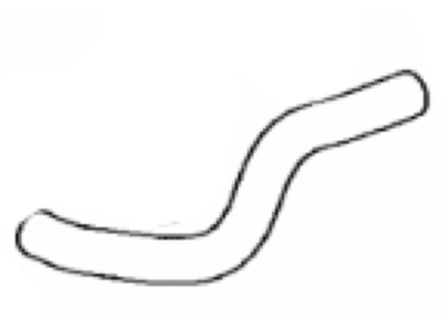 Lexus 16574-36030 Hose, Radiator, NO.4