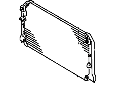 Lexus 88460-06060 CONDENSER Assembly