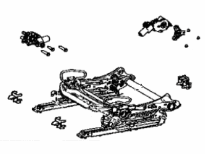 Lexus 72010-11020 ADJUSTER Assembly, Front Seat