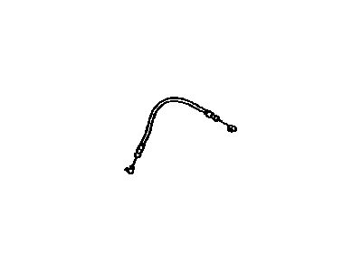 Lexus 72695-60180 Cable, Rear Seat Lock