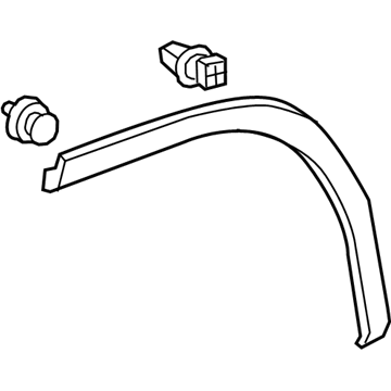 Lexus 75605-0E020 MOULDING Sub-Assembly, Q