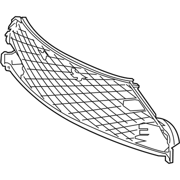 Lexus 53102-24110 Grille Sub-Assy, Radiator