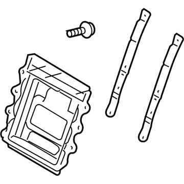 Lexus 72605-24010-C0 Frame Sub-Assembly, Rear Seat