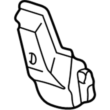 Lexus 61667-30101 Seal, Quarter Panel