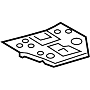 Lexus 58306-11010 Extension Sub-Assembly