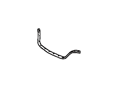 Lexus 53381-48010 Seal, Hood To Radiator Support