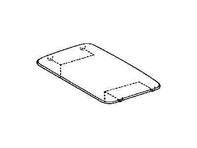 Lexus 63201-30161 Sliding Roof Glass Sub-Assembly