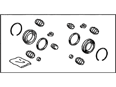 Lexus 04478-47040 Cylinder Kit, Front Disc