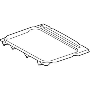 Lexus 63142-06130 Reinforcement, Roof