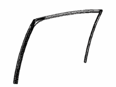 Lexus 68152-33140 Run, RR Door Glass