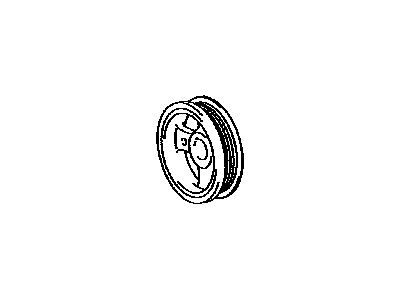 Lexus 13470-38010 Pulley, Crankshaft