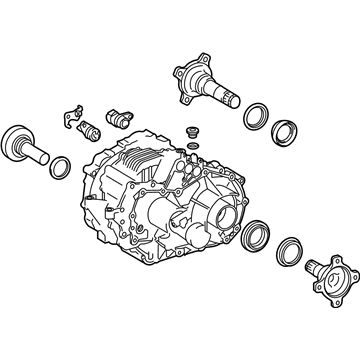 Lexus G1050-48010 Motor Assembly, Rear Tract