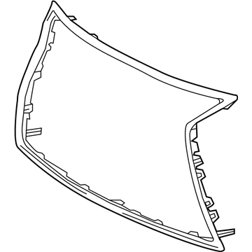 Lexus 53121-50030 Moulding, Radiator Grille