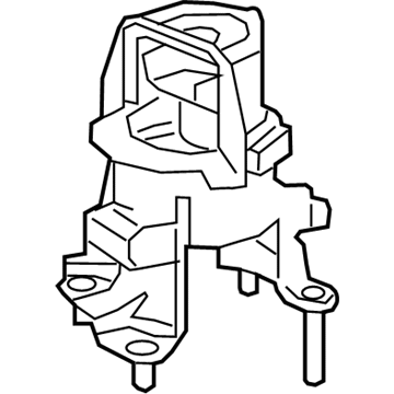 Lexus 12371-F0020 INSULATOR, Engine Mounting