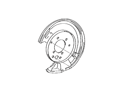 Lexus 46503-30250 Plate Sub-Assembly, Park