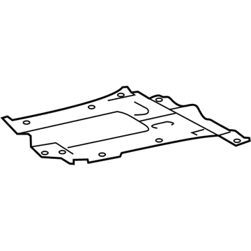 Lexus G92Q5-48010 Reinforcement, Hv Battery Shield