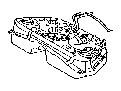 Lexus 77001-30570 Fuel Tank Assembly